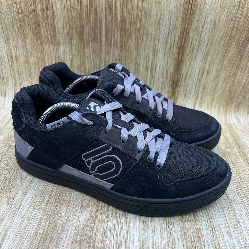 Adidas Five Ten Freerider Men's Size 12 Black Grey Mountain Bike Shoes BC0669